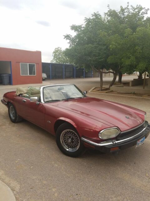 1992 Red Jaguar XJS Convertible
