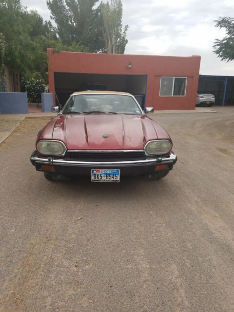 1992 Red Jaguar XJS Convertible