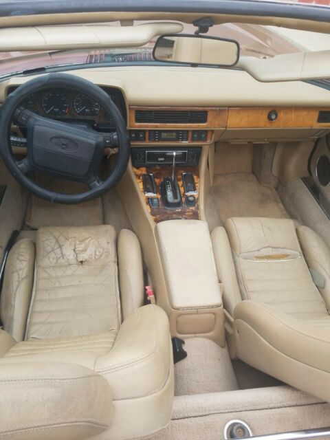 1992 Red Jaguar XJS Convertible