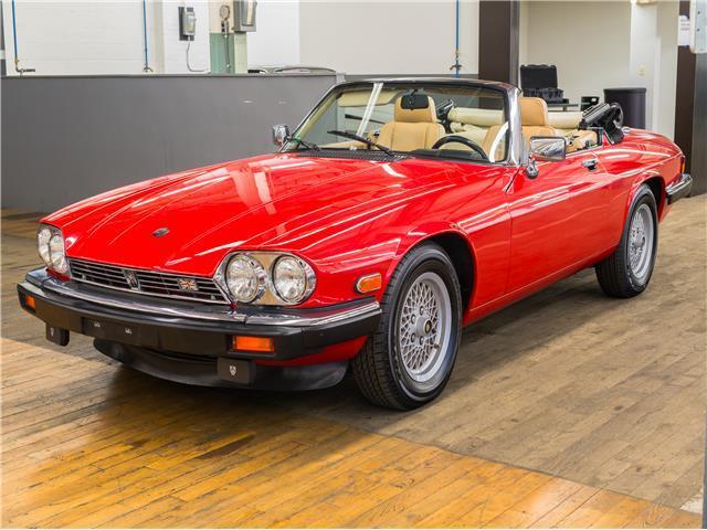 1989 Red Jaguar XJS Convertible