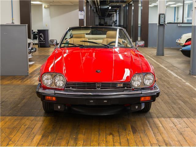 1989 Red Jaguar XJS Convertible
