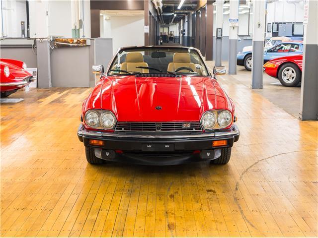 1989 Red Jaguar XJS Convertible