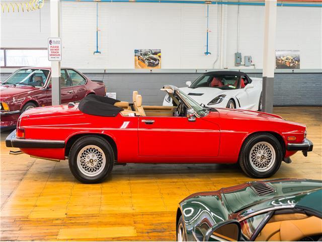 1989 Red Jaguar XJS Convertible