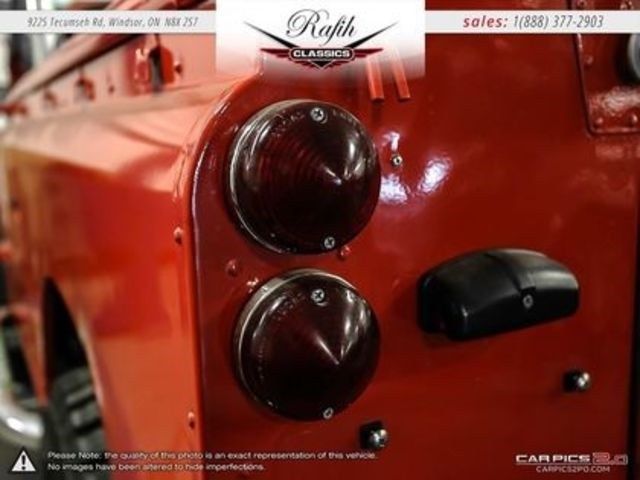 1964 Red Land Rover Series II --