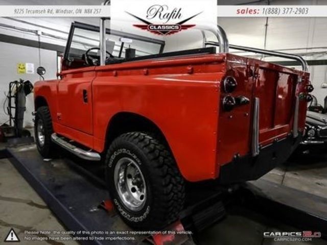 1964 Red Land Rover Series II --