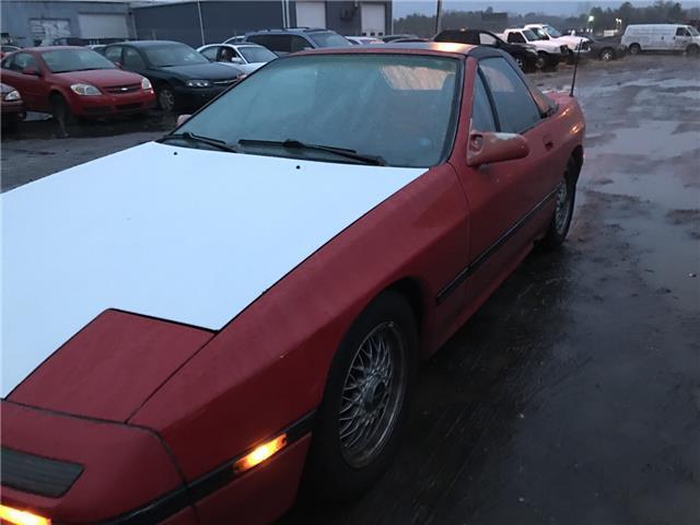 1988 Red Mazda RX-7 --