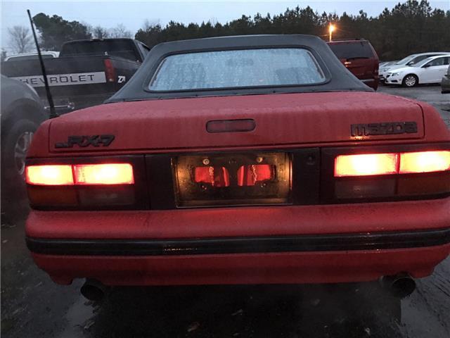 1988 Red Mazda RX-7 --