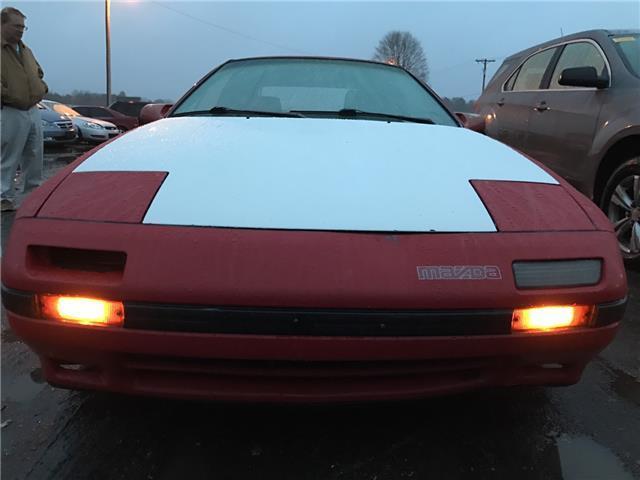 1988 Red Mazda RX-7 --