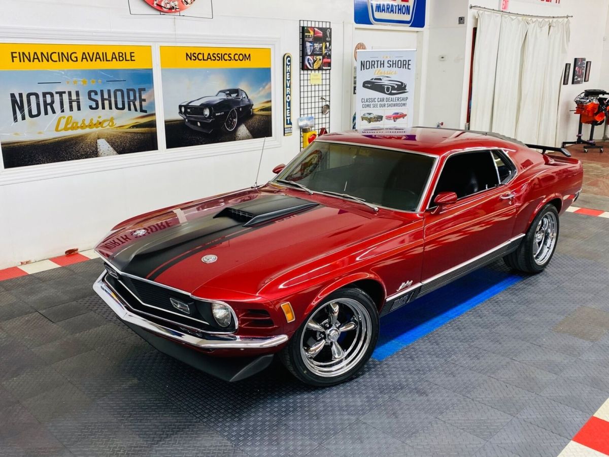 1970 Red Ford Mustang Fastback