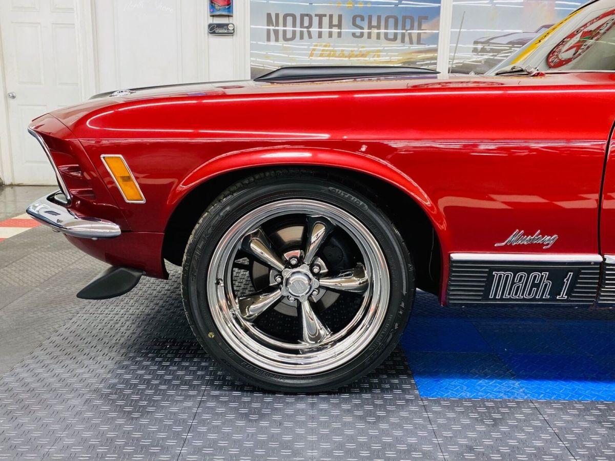 1970 Red Ford Mustang Fastback