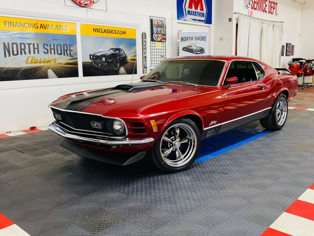 1970 Red Ford Mustang Fastback