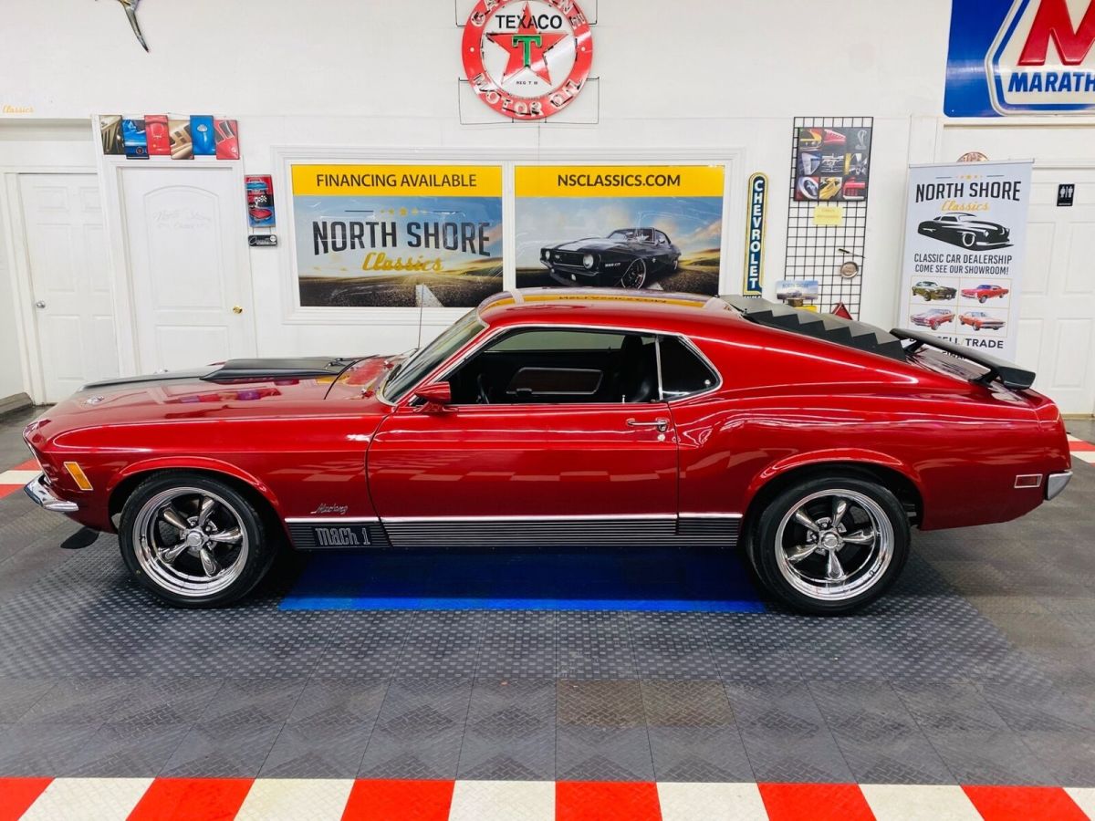 1970 Red Ford Mustang Fastback