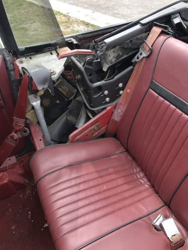 1991 Red Ford Mustang