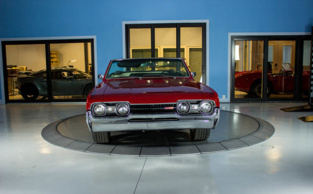 1967 Red Oldsmobile 442 --