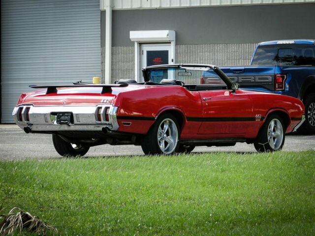 1970 Red Oldsmobile Cutlass Convertible