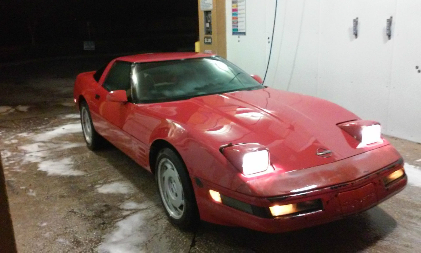 1992 Red Chevrolet Corvette Coupe