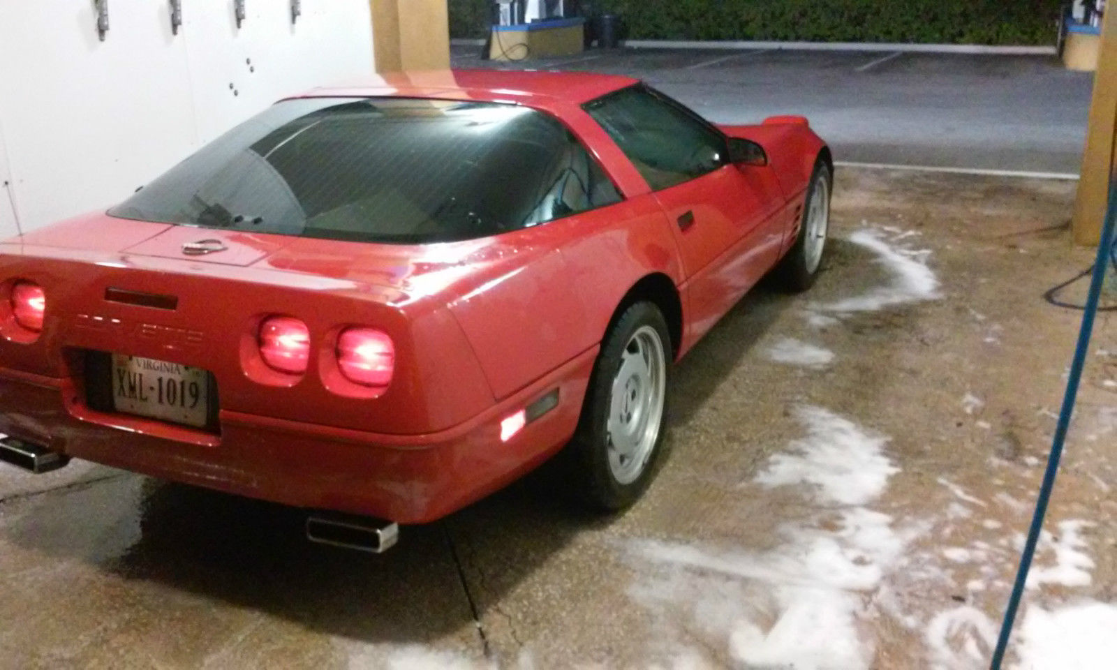 1992 Red Chevrolet Corvette Coupe