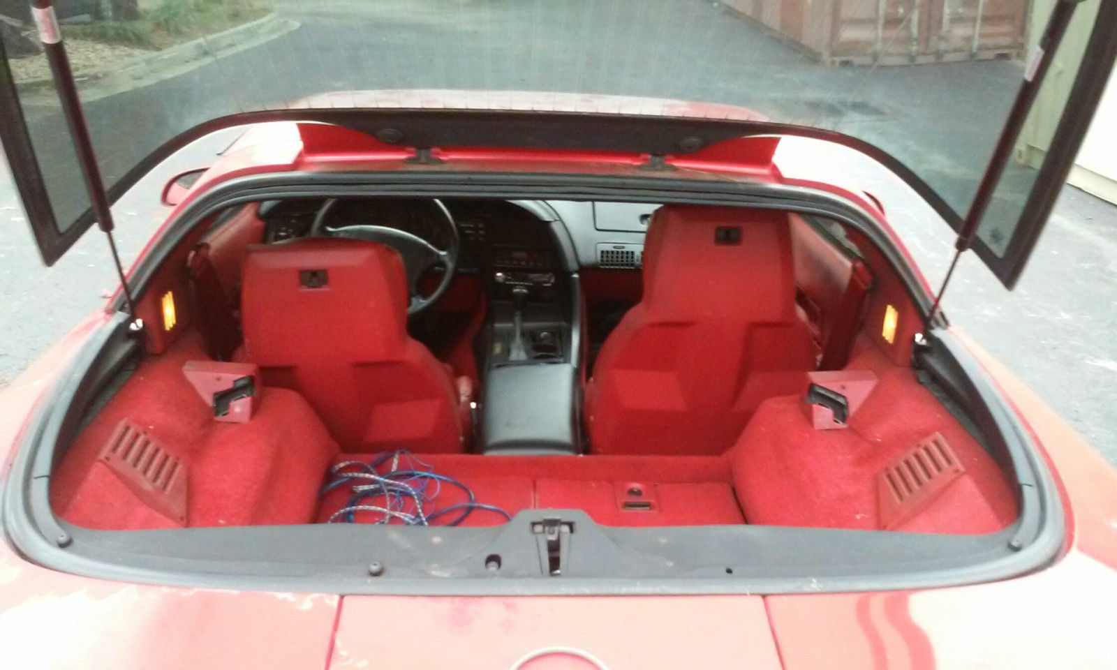1992 Red Chevrolet Corvette Coupe