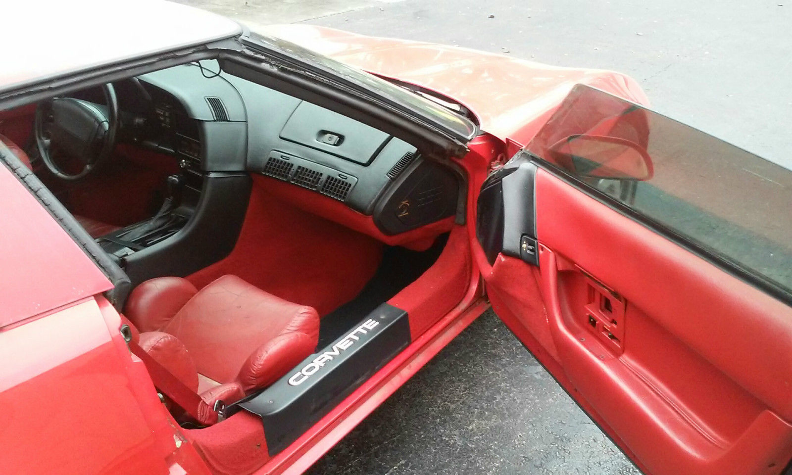 1992 Red Chevrolet Corvette Coupe