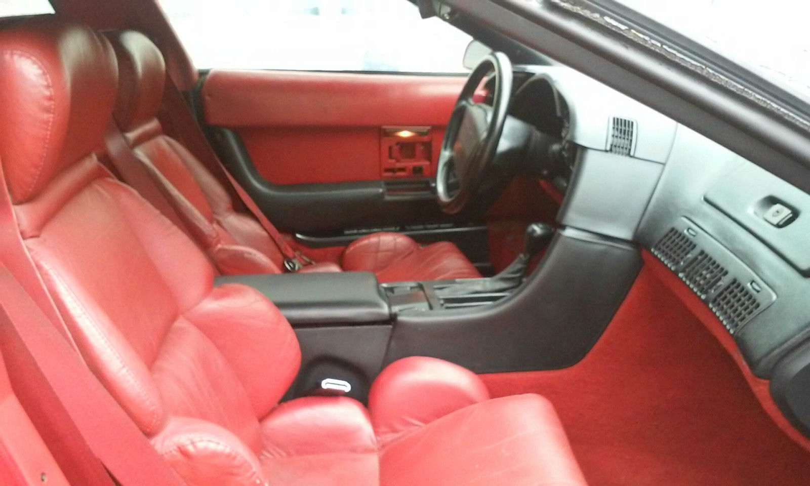 1992 Red Chevrolet Corvette Coupe
