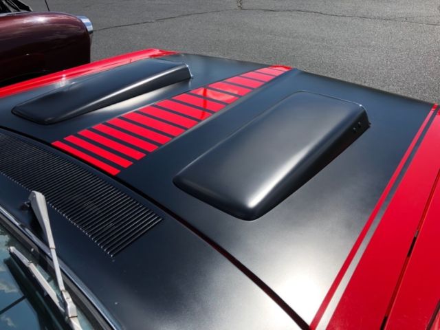 1972 Red Plymouth Duster Coupe