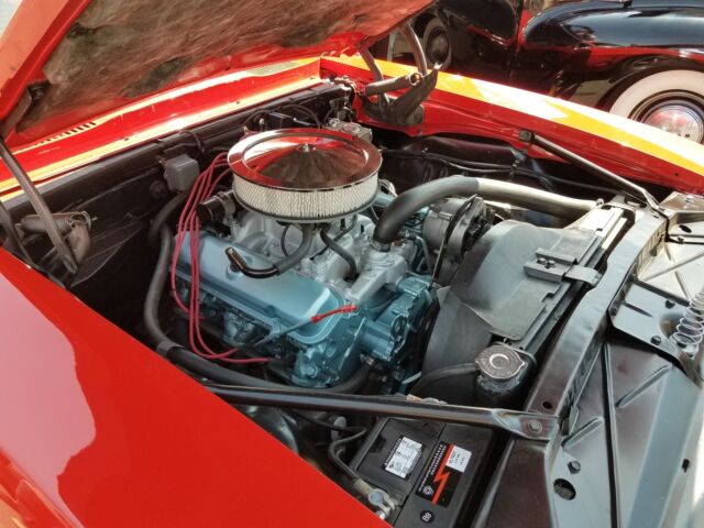 1969 Red Pontiac Firebird Coupe