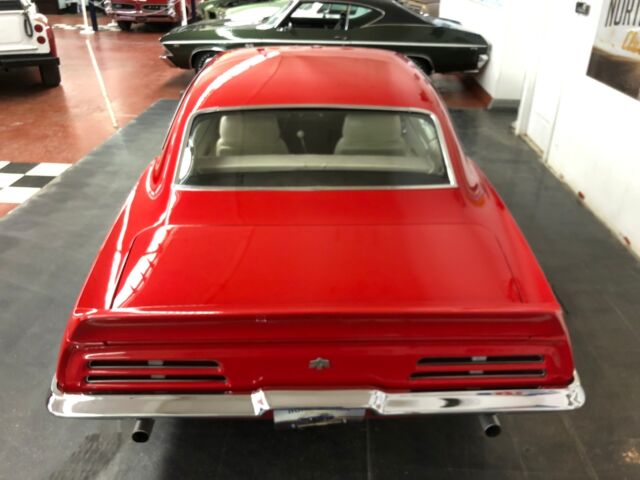 1969 Red Pontiac Firebird Coupe