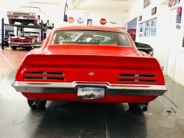 1969 Red Pontiac Firebird Coupe