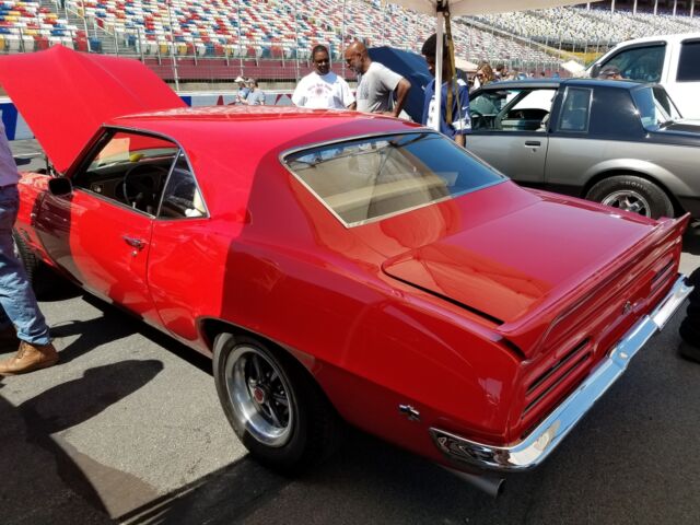 1969 Red Pontiac Firebird Coupe