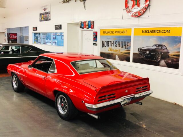 1969 Red Pontiac Firebird Coupe