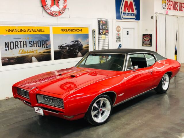1968 Red Pontiac GTO 2 Door