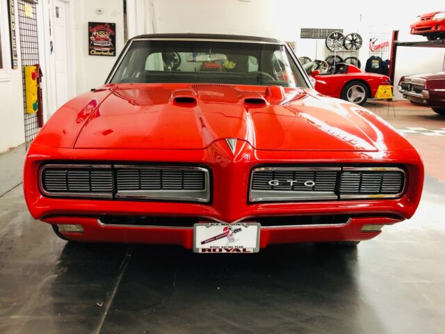 1968 Red Pontiac GTO 2 Door