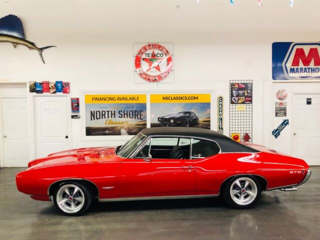 1968 Red Pontiac GTO 2 Door
