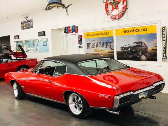 1968 Red Pontiac GTO 2 Door