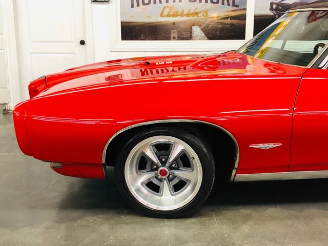 1968 Red Pontiac GTO 2 Door