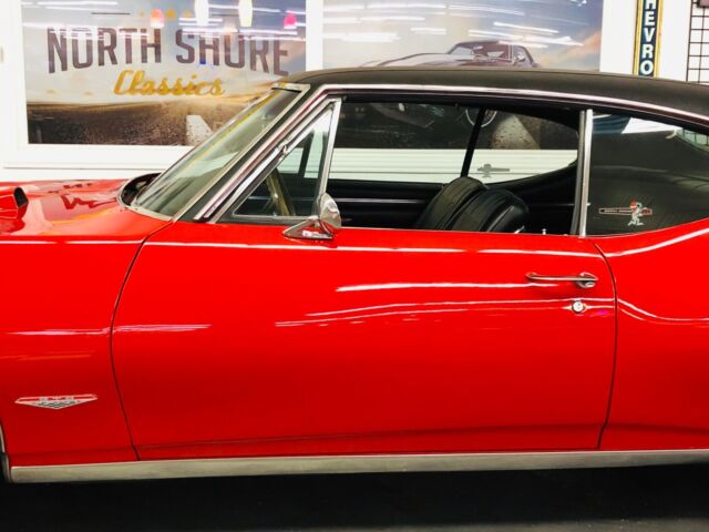 1968 Red Pontiac GTO 2 Door