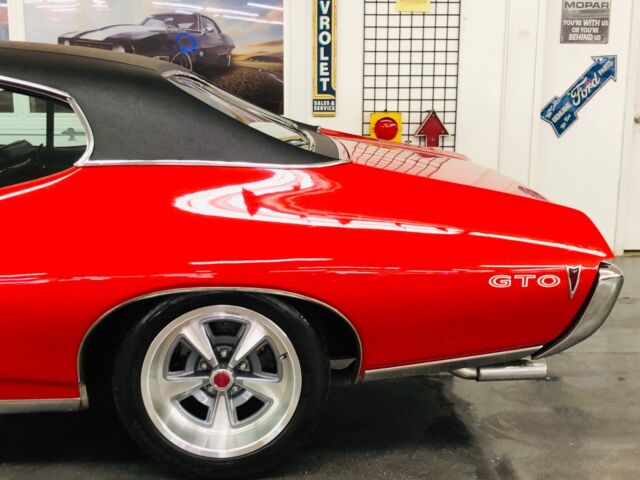 1968 Red Pontiac GTO 2 Door