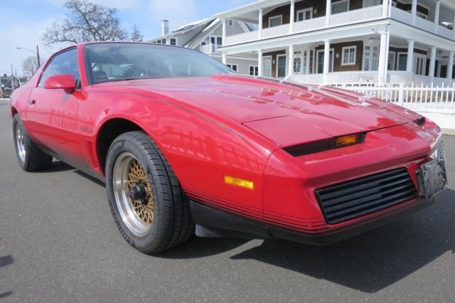 1984 Red Pontiac Trans Am Hatchback