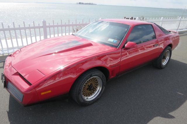 1984 Red Pontiac Trans Am Hatchback