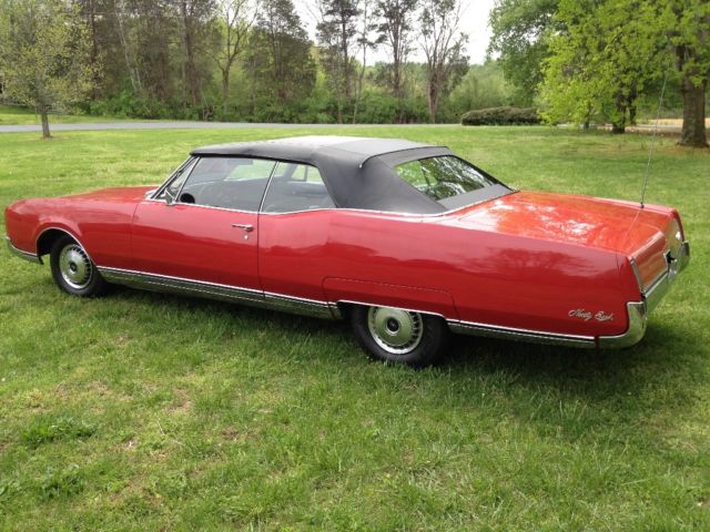 1967 Red Oldsmobile Ninety-Eight Convertible