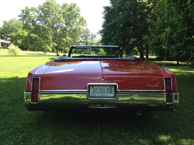 1967 Red Oldsmobile Ninety-Eight Convertible