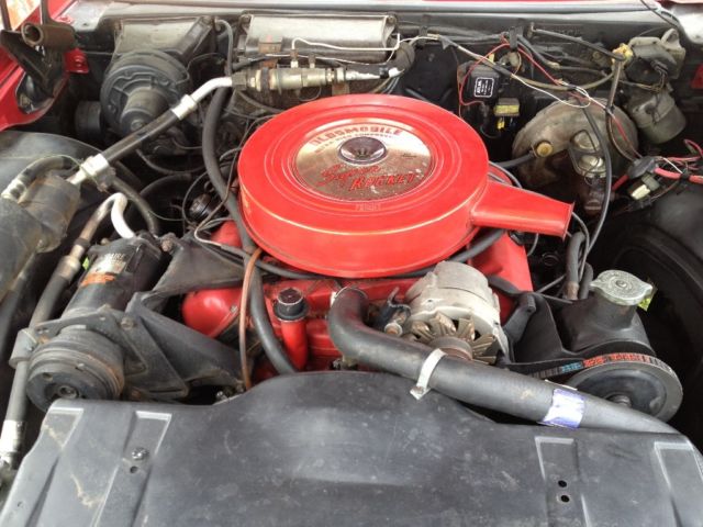1967 Red Oldsmobile Ninety-Eight Convertible