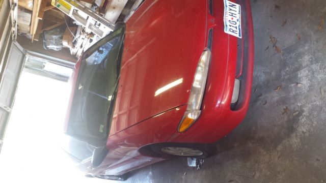 1994 Red Mitsubishi Eclipse Hatchback