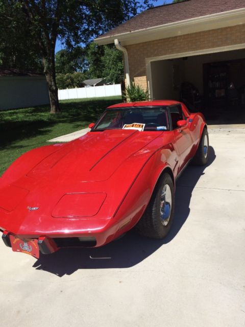 1979 Red Chevrolet Corvette