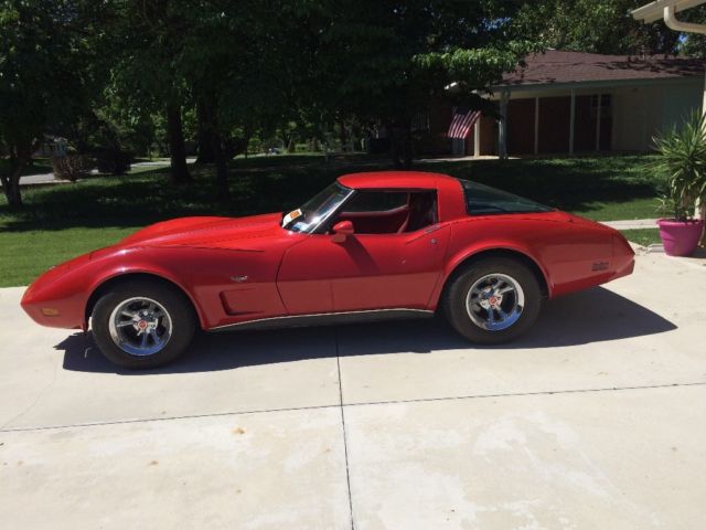 1979 Red Chevrolet Corvette