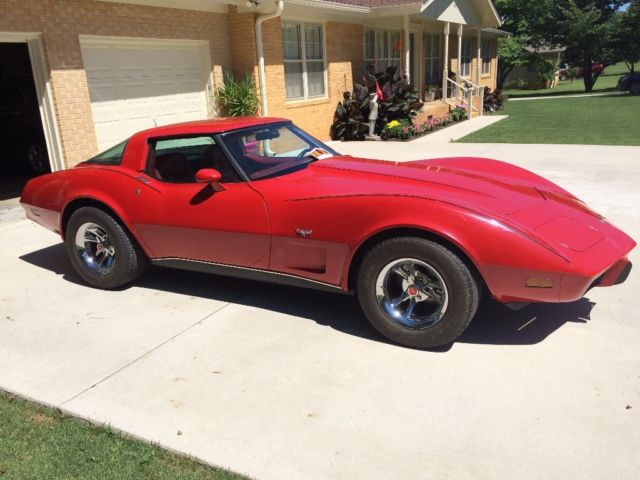 1979 Red Chevrolet Corvette