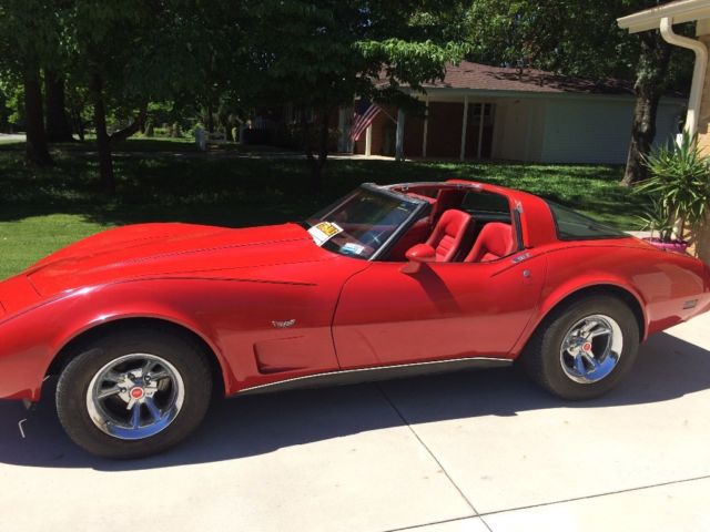1979 Red Chevrolet Corvette