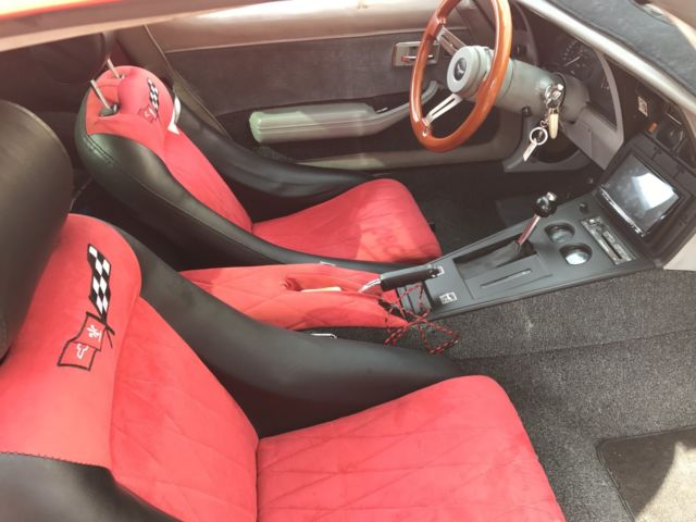 1982 Red Chevrolet Corvette Coupe