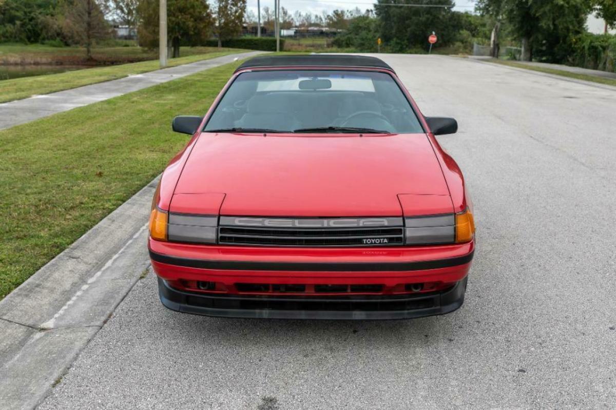 1987 Red Toyota Celica GT Convertible 2d Convertible