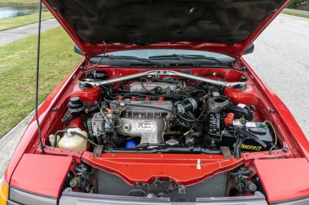 1987 Red Toyota Celica GT Convertible 2d Convertible